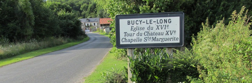 Entrée du village de Bucy-le-Long