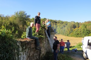 Atelier du 14 octobre sur la tourelle de cailliets