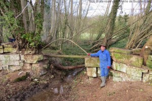 Nettoyage du pont des Caillets       