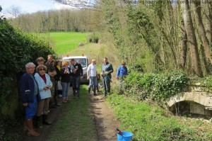 Nettoyage du pont des Caillets - 9 avril 2016       